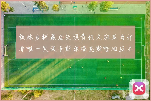 铁林分析最后失误责任文班亚马并非唯一失误卡斯尔福克斯哈珀应主动接球
